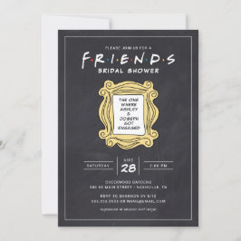 FRIENDS™ The One With the Chalkboardブライダルシャワー 招待状