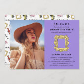 FRIENDS™ The One With the Graduation Party – 写真 招待状 (正面/裏面)