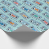 FRIENDS™ | The One With Video Tape Pattern ラッピングペーパー (角)