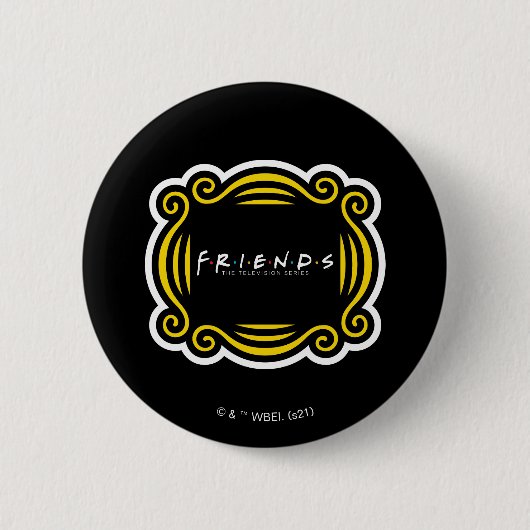 FRIENDS™ The Tevisionシリーズ 缶バッジ (正面)