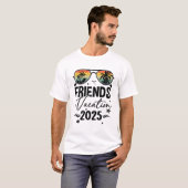 Friends Vacation 2025 Making Memories Together Gir Tシャツ (正面フル)
