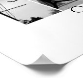 Friends Welcome Here Alphabet Photography 10x20 ポスター (角)