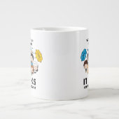 FRIENDS™ | Welcome to the Real World Chibi ジャンボコーヒーマグカップ (正面)