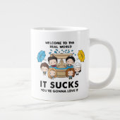FRIENDS™ | Welcome to the Real World Chibi ジャンボコーヒーマグカップ (右)