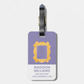 FRIENDS™ | Welcome to the Real World Quote ラゲッジタグ (裏面縦)