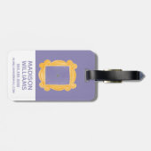 FRIENDS™ | Welcome to the Real World Quote ラゲッジタグ (裏面横)