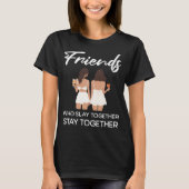 Friends "Who Slay Together" Tシャツ (正面)