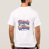Friends & Wishes Tシャツ (裏面)