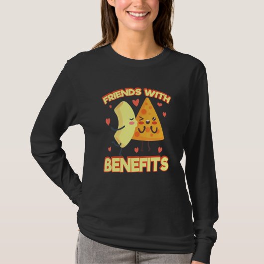 Friends With Benefit Macaroniとチーズ Tシャツ (正面)