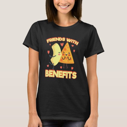 Friends With Benefit Macaroniとチーズ Tシャツ (正面)
