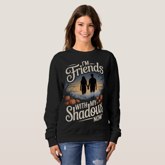 Friends with My Shadows Pumpkin Patch Tee スウェットシャツ (正面フル)