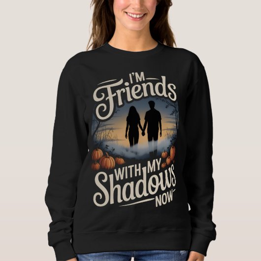 Friends with My Shadows Pumpkin Patch Tee スウェットシャツ (正面)