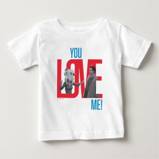 FRIENDS™ | You Love Me 引用 ベビーTシャツ (正面)
