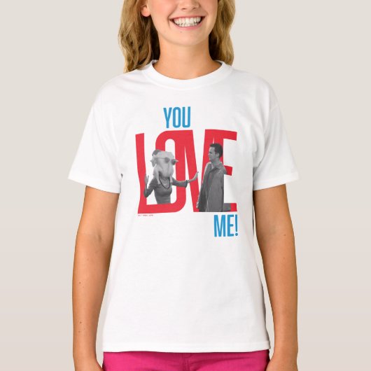 FRIENDS™ | You Love Me 引用 Tシャツ (正面)