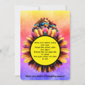 Friendsgiving Funky Thanksgiving Poem 招待状 (裏面)