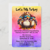 Friendsgiving Funky Thanksgiving Poem 招待状 (正面)