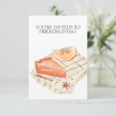 Friendsgiving Invitation for Thanksgiving セーブザデート (スタンド正面)