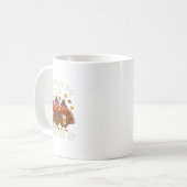 Friendsgiving Squad Turkey Thanksgiving Friends Dr コーヒーマグカップ (正面左)