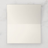  Friendsgiving Thanksgiving Neutral Aesthetic  プレイスカード (内部開封)