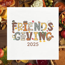 Friendsgiving Thanksgiving Themed Year