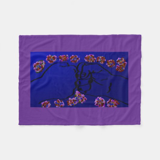 Friendship フリースブランケット (正面(横))