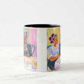 Friendship at Tea Time Mug ツートーンマグカップ (中央)