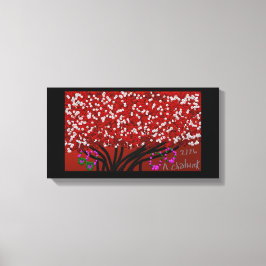 Friendship Bracelets Tree キャンバスプリント