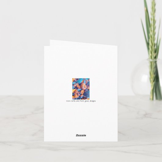 Friendship Card with Seashells image カード (裏面)