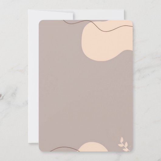 Friendship Day Invitation card 招待状 (裏面)