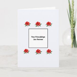 Friendship-Folded Greeting Card カード