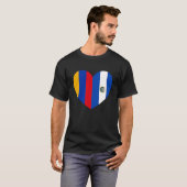 Friendship Forever El Salvador And Armenia Tシャツ (正面フル)