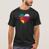 Friendship Forever Qatar and Cameroon Tシャツ (正面)