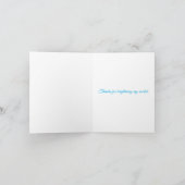 Friendship is a Resting Place Note Card カード (内部)