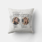 Friendship Long Distance Photo Keepsake クッション (裏面)