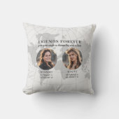 Friendship Long Distance Photo Keepsake クッション (正面)