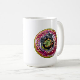 Friendship Mantra Mug with Prayer Portal コーヒーマグカップ