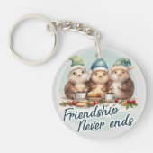 Friendship never ends キーホルダー (正面)