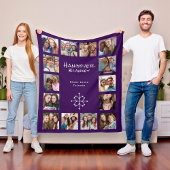 Friendship Photo Collage Fleece Blanket フリースブランケット