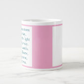 Friendship Poem ジャンボコーヒーマグカップ (正面)