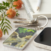 Friendship Quote by Vincent van Gogh キーホルダー (正面右)