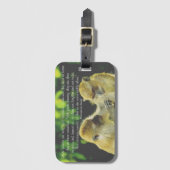 Friendship Quote by Vincent van Gogh ラゲッジタグ (正面縦)