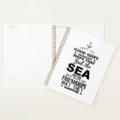 Friendship quote good ships best anniversary プランナー手帳 (ディスプレー)