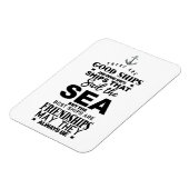 Friendship quote good ships best anniversary マグネット (左側)