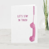 Friendship Stay In Touch Phone カード (正面)