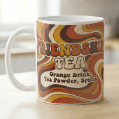 Friendship Tea Groovy Recipe Art コーヒーマグカップ
