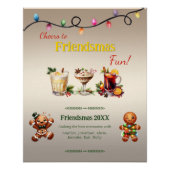 Friendsmasパーティー ポスター (正面)