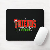 Friendsmas 2025 Friends Santa Hat Merry Christmas  マウスパッド (マウス)