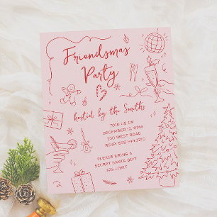 Friendsmas Doodleお洒落クリスマスパーティー予算
