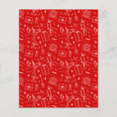 Friendsmas Doodleお洒落クリスマスパーティー予算 (裏面)