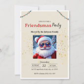 Friendsmas Party Invitation • Funny Christmas 招待状 (正面)
